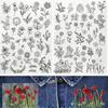 DIY Stitching Embroidery Paper Handmade Embroidery Crafts Stick Pattern Stabilizers  Beginners