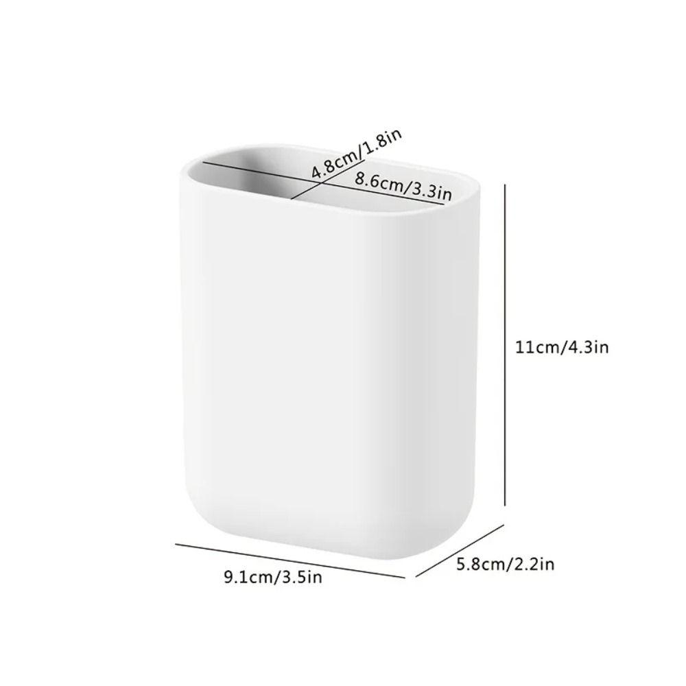Креативный настенный ящик для хранения, корзина для слива, простой держатель для зубных щеток, держатель для стакана зубной пасты, переносные принадлежности для ванной комнаты