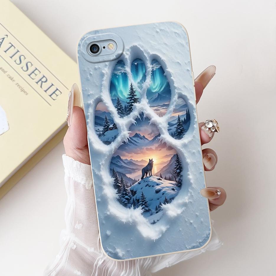 For Apple iPhone 6 6S Plus Case Fashion Candy Painted Cover Shockproof Phone Case For iPhone 6S Plus iPhone6 S Soft Fundas Coque