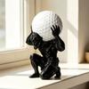 Funny Golf Ball Storage Holder Creative Decorative Ball Bracket Single Ball Rack  Desk Decor