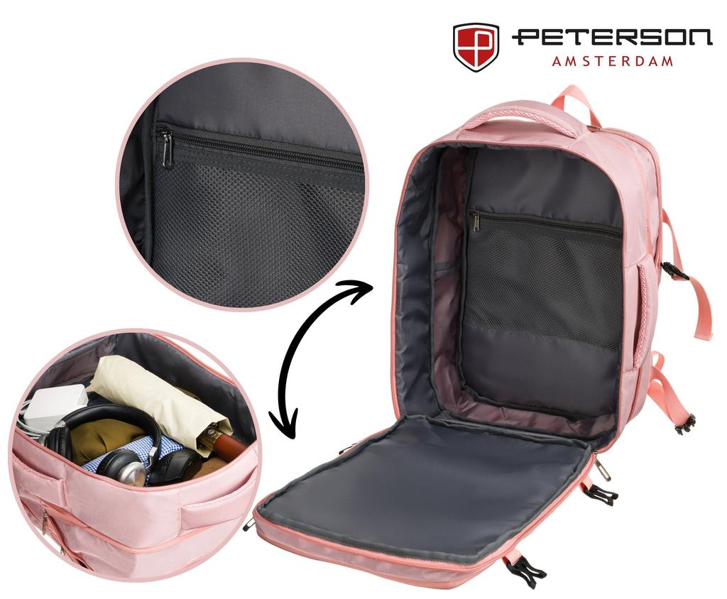 PTN 24403-6942 Pink Laptop Backpack