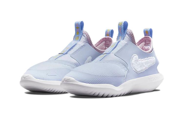 Nike Flex Runner Dream Low top Kids' Running Shoes Purple White Children Aged 3 7 Years Old DD1061-001
