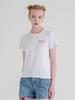 LA MAISON STUDIO Футболка Mustang Slim Fit с коротким рукавом Белый Фиолетовый (Fcg2Ts770W)