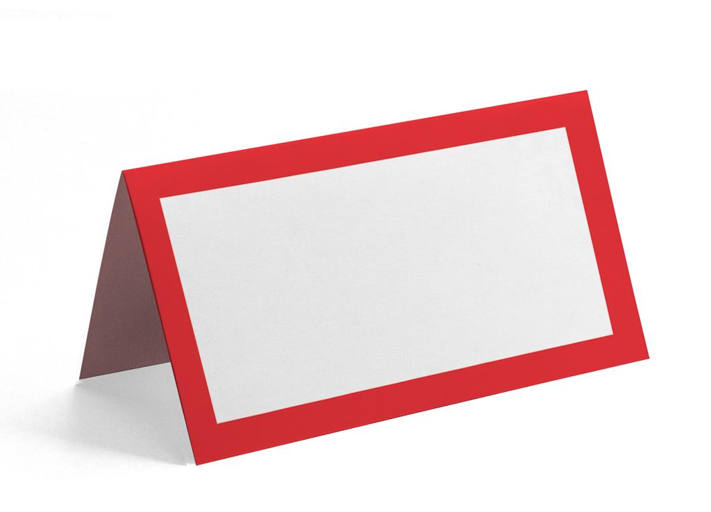 Inkdotpot Pack Of 24, Solid Tent Tables Place Cards For Table Setting For Wedding Thanksgiving- Christmas Holiday Wedding Name Escort Cards