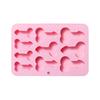 Лоток DIY шоколадная форма 10 форменных полостей костяной силикон для выпечки торта