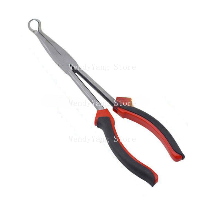 Плоскогубцы для снятия провода свечи зажигания автомобиля Инструмент для снятия зажима кабеля Угловой съемник для вытягивания Высококачественные инструменты для ремонта автомобиля