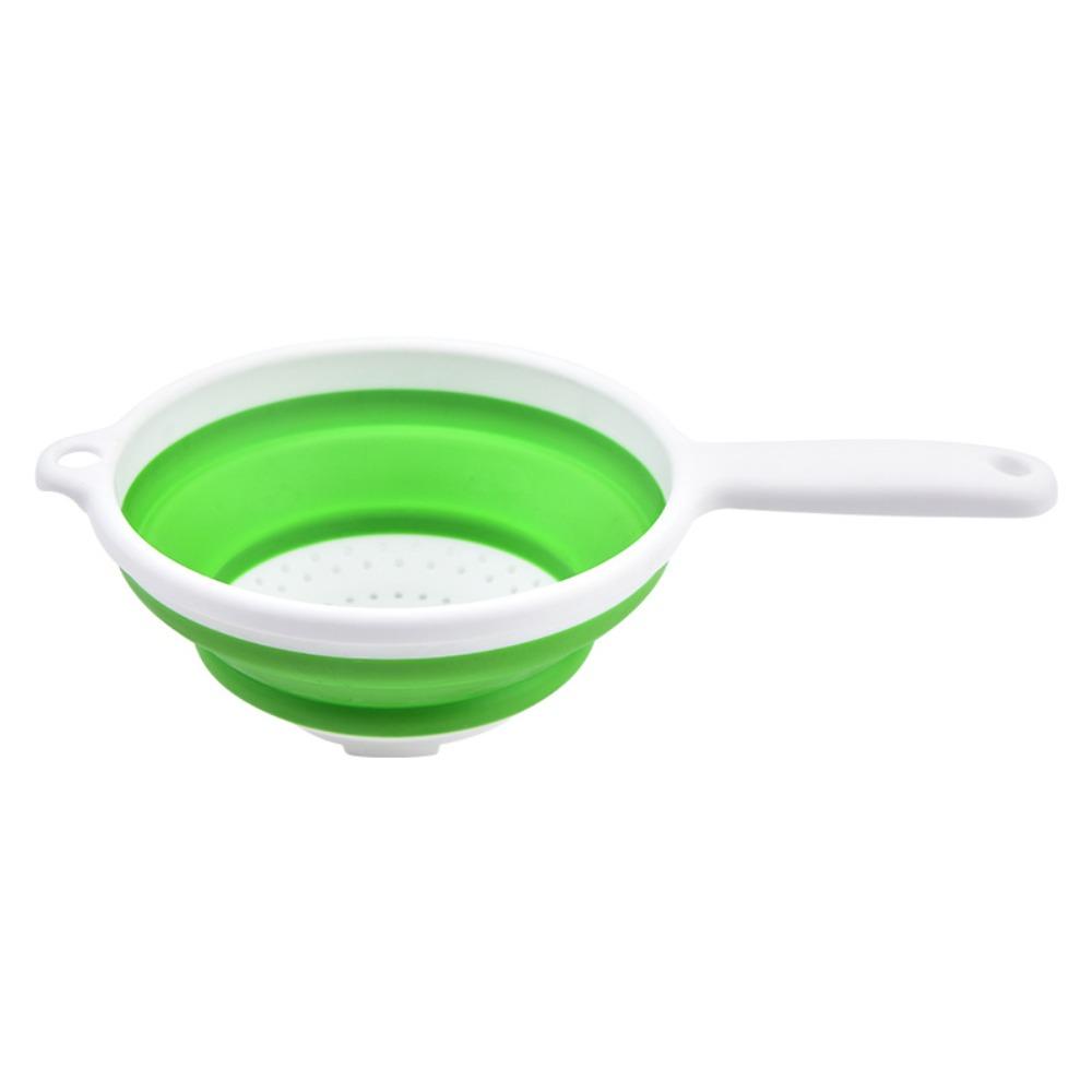 Складной таз для мытья овощей, компактный, для фруктов, складной дуршлаг, бытовой