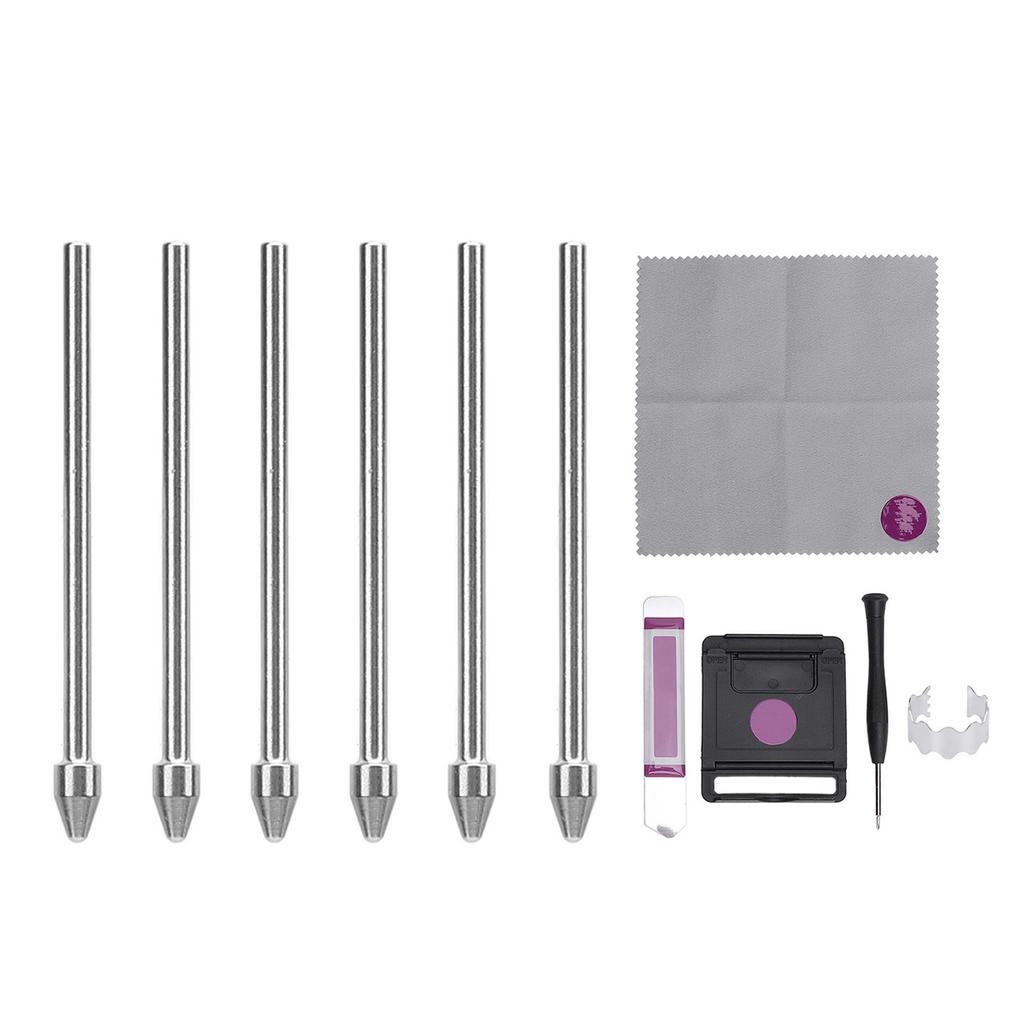 6pcs Stylus Pen Tips Metal Stylus Pen Nibs Replacement for Galaxy Note 10 Note 10 Plus Note 20 Ultra