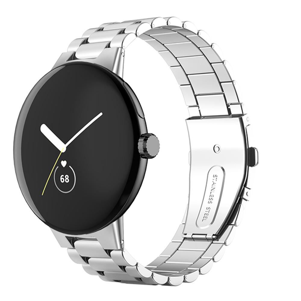 KALEBOL KLB-SZBXG-001 For Google Pixel Watch 3 41mm / Watch 2 / Pixel Watch Stainless Steel Watch Strap
