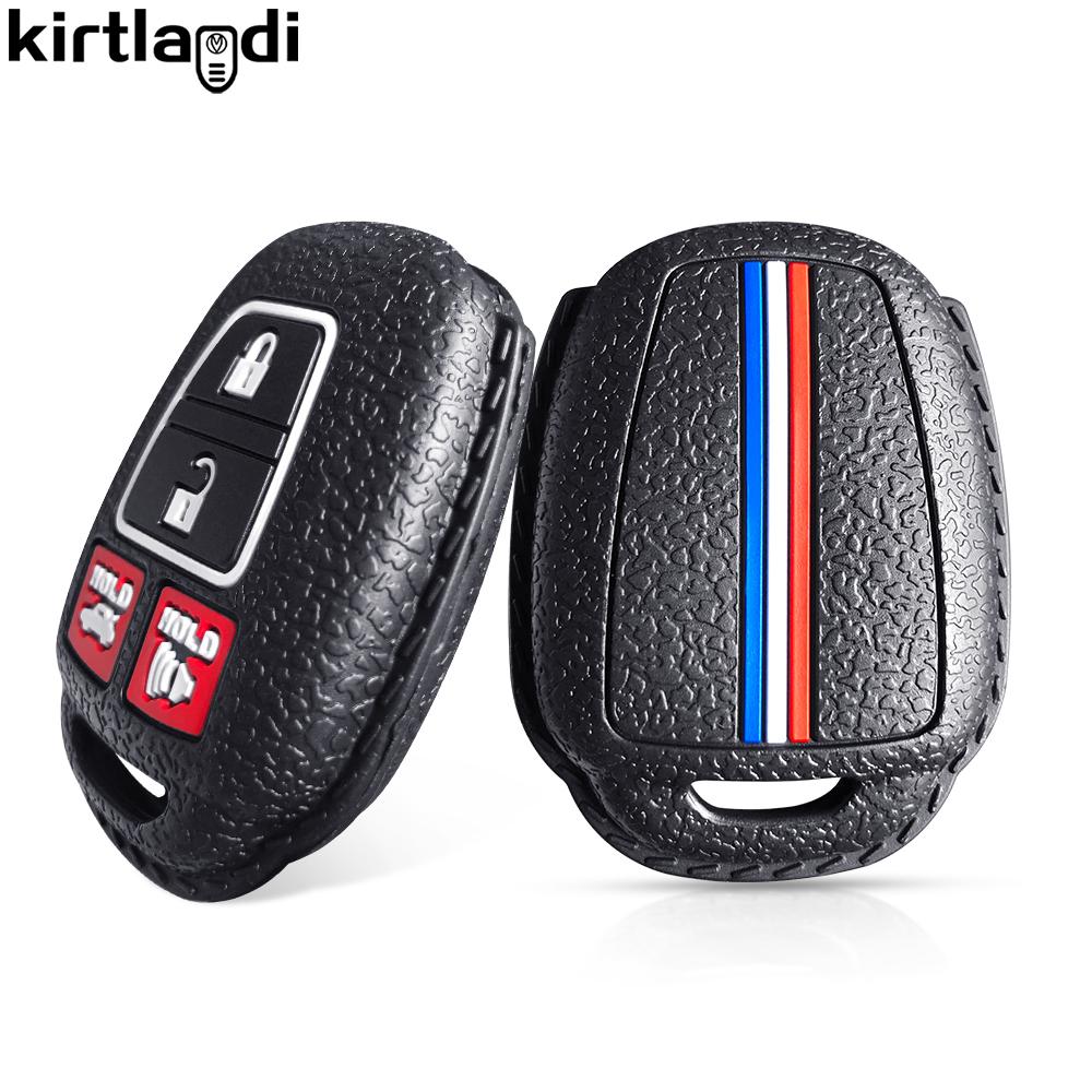 Силиконовый чехол для автомобильного ключа-пульта, брелок-держатель, чехол-ракушка для Toyota Camry Prius C Corolla Rav4 Highlander Tacoma Vios