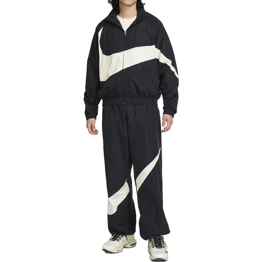 Nike Swoosh Men's Woven Jacket Black FB7878-010