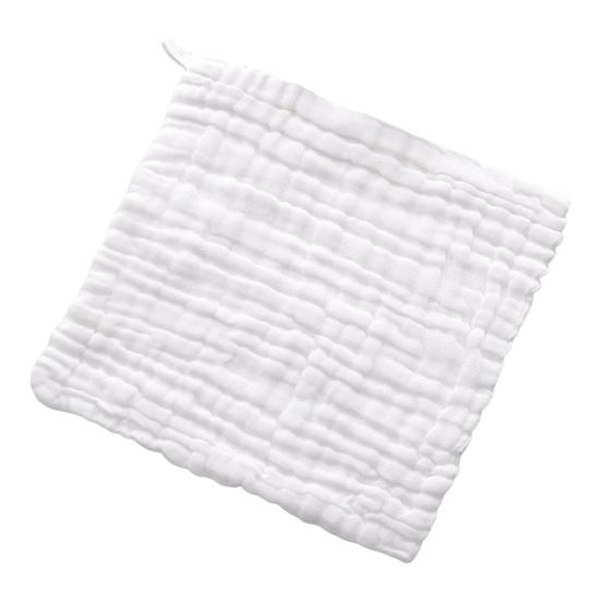Baby Washcloth Soft Absorbent Baby Bath Towel Square Gauze Facecloth Face Wash Wipe Hand Newborn Infants Kids Girls and Boys Handkerchief