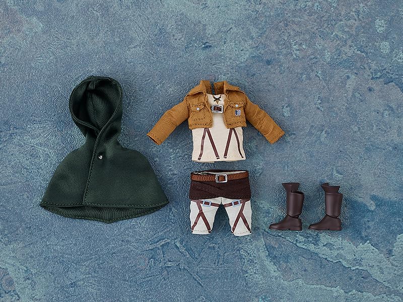 Good Smile Company Кукла Нендороид Атака Титанов Эрен Йегер Подвижная Фигурка Окрашенная Не Масштабная Ткань/Магнит/Пластик