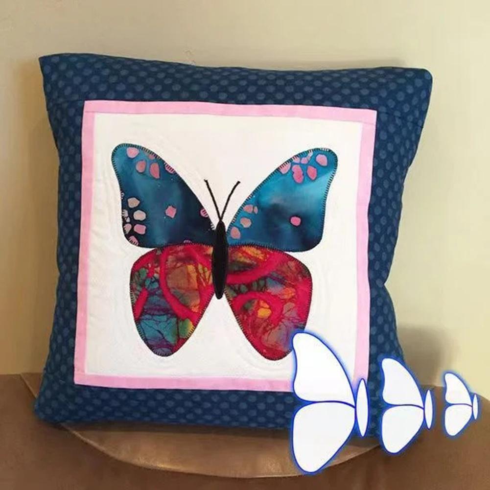 1 шт. Прозрачные шаблоны для шитья бабочки, DIY крафт пэчворк шаблон линейка, инструменты для квилтинга трафарет для рукоделия