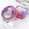 New Mirror Ashtray Silicone Mold Crystal Epoxy UV Resin Plastic Manual Flower Container Glossy Polished DIY Crafts