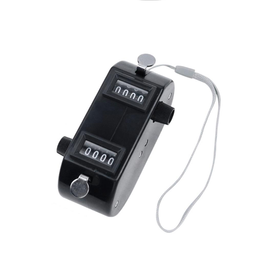 High Quality Portable Bidirectional Counter Lightweight Hand Two-way Clickers Black Counter for Golf Score Keeper