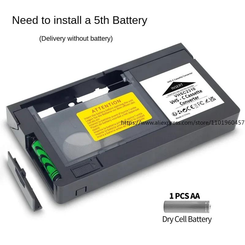 Кассетный адаптер VHS-C для видеокамер VHS-C SVHS JVC RCA Panasonic моторизованный кассетный адаптер VHS не для 8 мм/MiniDV/Hi8