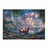Tenyo в 500 элементах пазла Disney Thomas Kinkade Rapunzel on the Tower Tangled x Special Art Collection с клеем и шпателем и сервисной картой