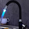 НОВЫЙ светодиодный ночник RGB кран креативная водяная лампа душевые лампы романтический 7-цветный для купания бытовой ванная комната декоративные светильники