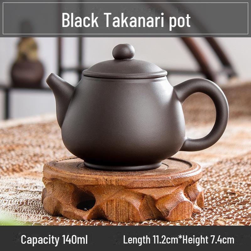 Коллекция чайников из фиолетовой глины: 72 модели, чайники Zhuni Xishi объемом 120–200 мл, идеально подходящие для утренних рынков