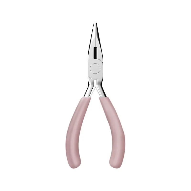 Mini Pliers Diagonal Pliers Round Bent Needle Nose Cutter Handcraft Beading Insulated Plier for DIY Small Jewelry Pliers Tools