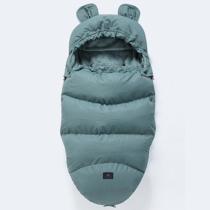 Детская коляска, спальный мешок, зимние теплые спальные мешки, халат для новорожденных, конверт для ног
