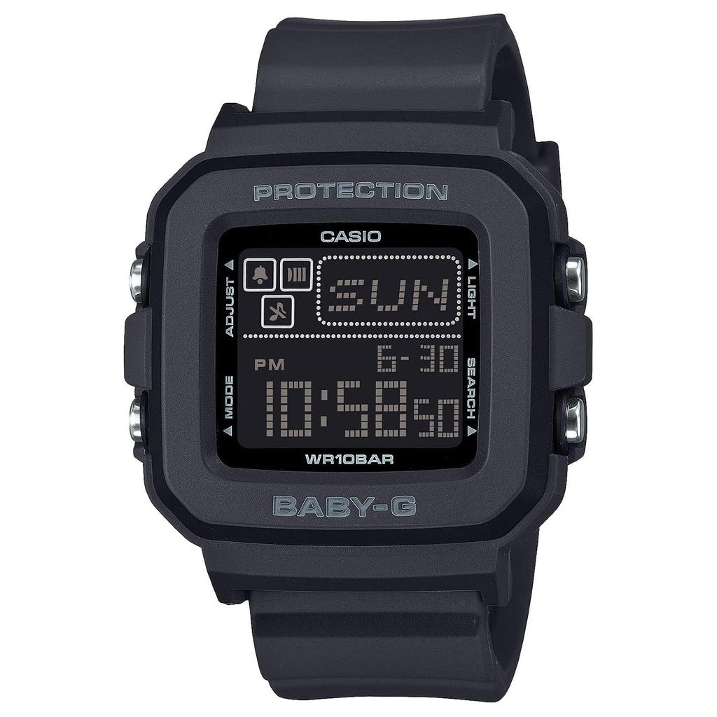 Наручные часы Casio Baby-G Оригинальный японский продукт BGD-10-1JF Женские Черные