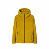 Champion Outdoor Series Solid Color Zip-Up Hooded Comfortable Breathable Warm Loose Jacket Men Jackets Bright-Yellow 152510717-1