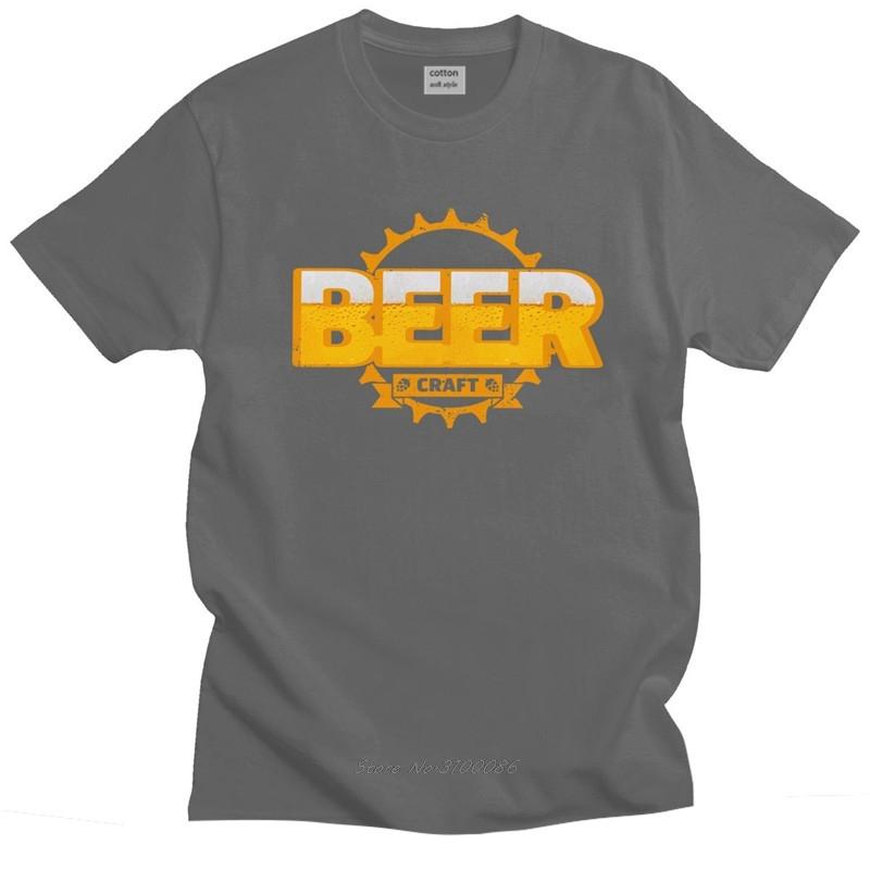 Cool Beer Craft Tshirt Unisex Oneck ShortSleeve Drink Lover Summer Tshirt Cotton Streetwear Fashion Tee Shirt Gift Clothing