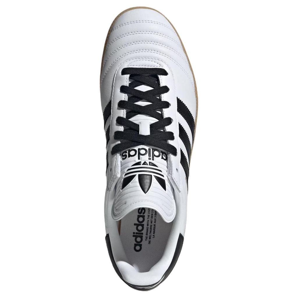 adidas Samba JP Белые Черные Гум Унисекс Кроссовки Облачно-Белые JQ9055