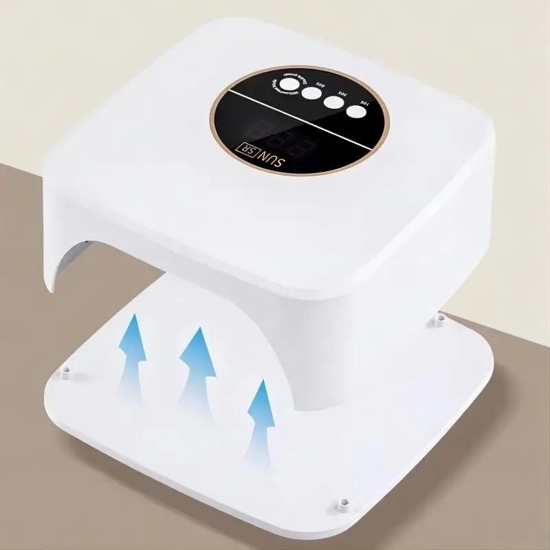 LED Induction Light Therapy Machine Nail Store Special Red Light 5 Seconds Fast Dry Baking Lamp DDoes Not Black Hand Nail Lamp