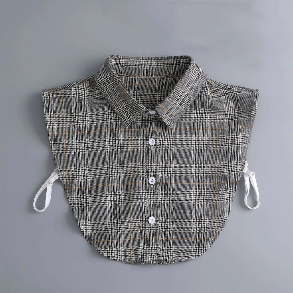 Formal False Collar Women Embroidery Faux Col Half Shirt Blouse Fake Collars Sweater Shirt Detachable Collars Accessories