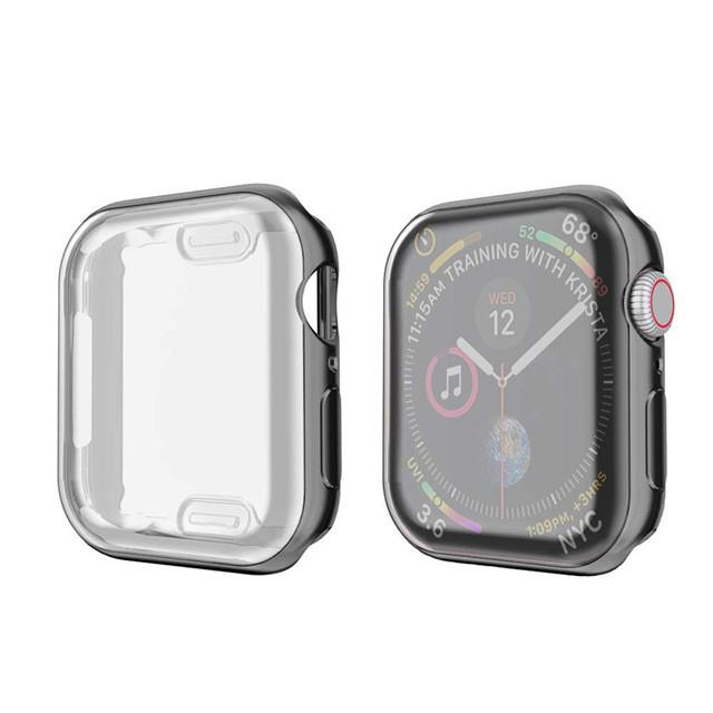Чехол для Watch Ultra 3 2 1 49 мм из ТПУ, полноэкранный защитный чехол для iWatch Серии 9 8 7 6 5 4 SE 45 мм 41 мм 44 мм 40 мм 42 мм 38 мм