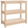VidaXL Console Table 80x40x74 Cm Solid Pine Wood 821669