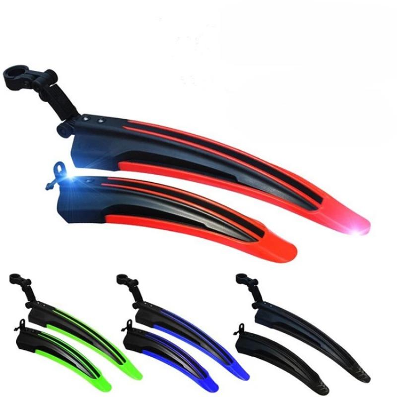 2 Pcs Bicycle Fenders Mountain Road Bike Mudguard Rear Mud Guard Wings for Bicycle Accessories Bike Parts Rear Front Fender