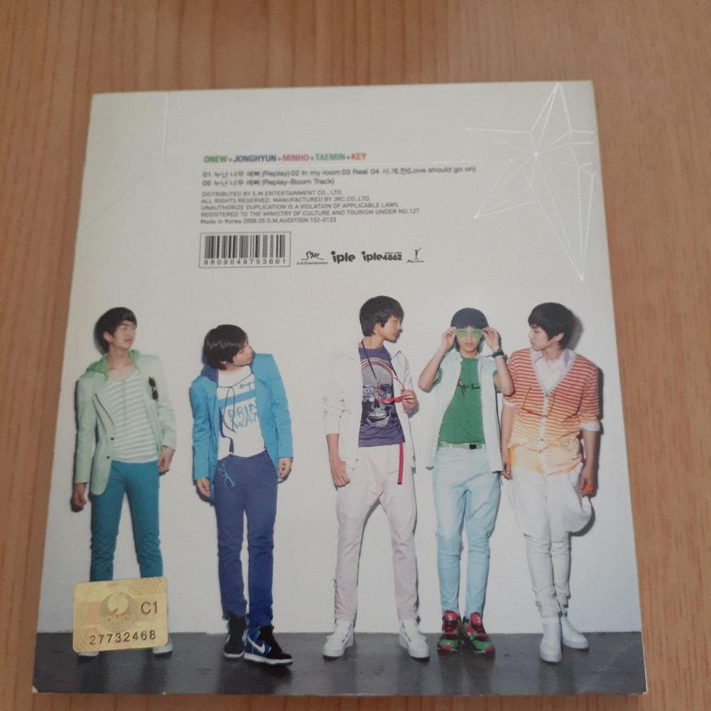 [USED] SHINee THE FIRST MINI ALBUM Unplayed