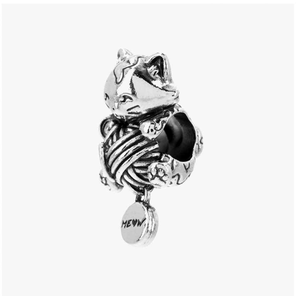 Pandora 799535c00 Kitten Jan Ball Me W Silver Charm