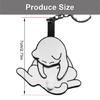 Innovative Rotatable Cat Keychain Acrylic Pendant Bag Accessory Suitable for Matching Various Key Bag and Backpack
