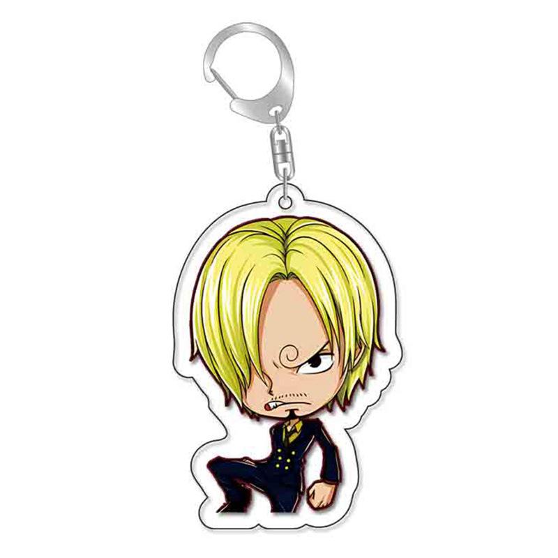Акриловый брелок-подвеска One Piece – Луффи, Бог Солнца, Чоппер, Усопп, Зоро, Эйс