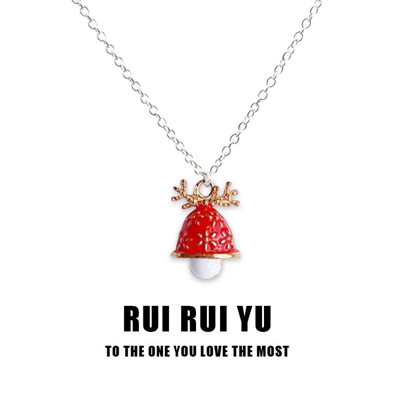 RUI RUI YU рождественские украшения кулон ожерелье для женщин мужчин подруга пара любовник ювелирные изделия подарок