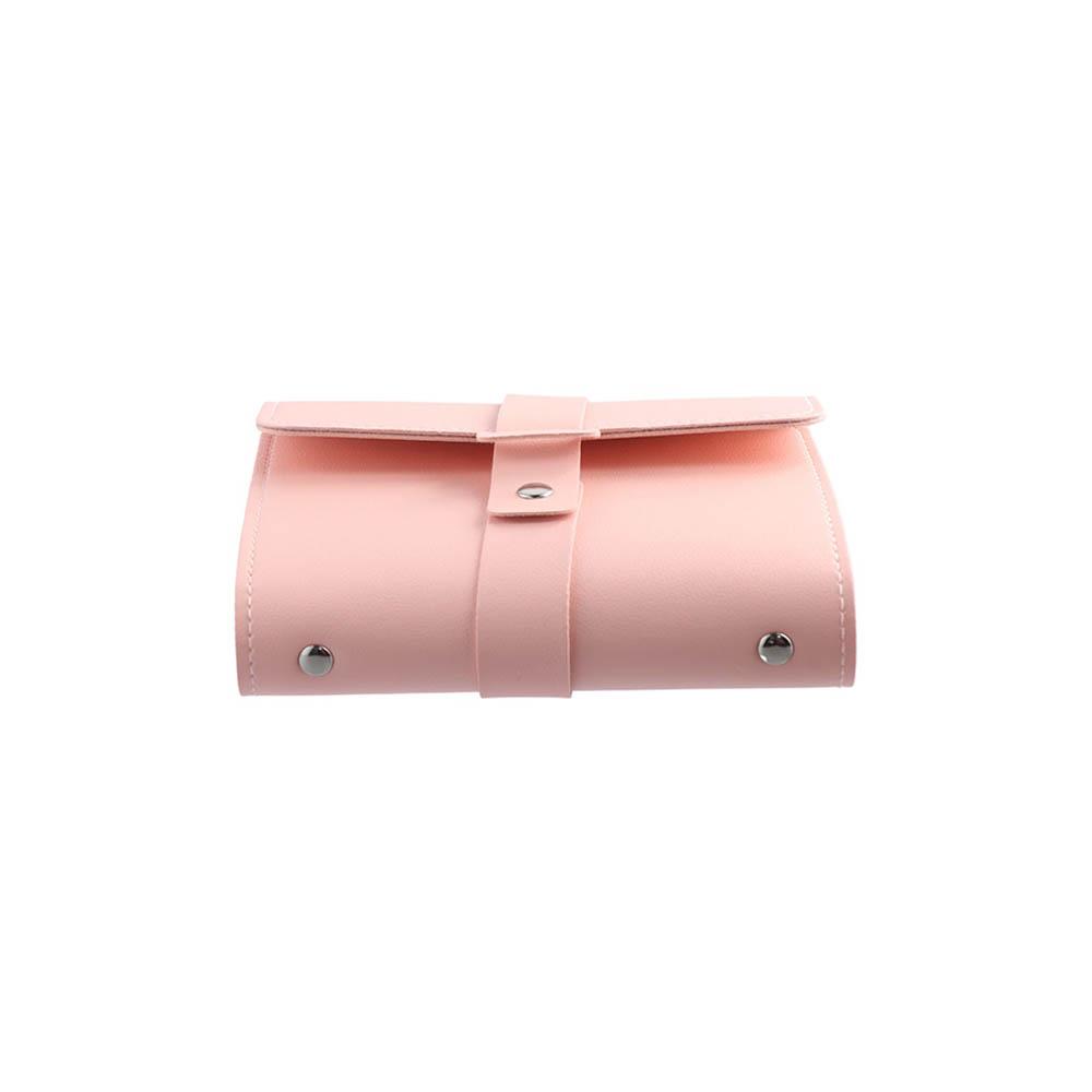 Cortical PU Studs Earrings Storage Boxes Solid Color Earrings for Storing Book  Women