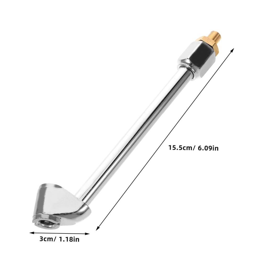 HAWILLOSCH Inflatable Nozzle Accessories Air Chuck Quick Connect Straight Air Chuck Tire Filler Tire