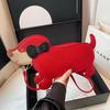 Bags Cartoon Funny Dog Small Bag 2025 New Japanese Cute Girl Foreign Style Versatile Shoulder Messenger Bag