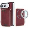 2 in 1 Wireless Charging Magnetic Leather Phone Cover for Iphone Ultra Iphone Fold Magnetic Phone Case Anti Fall Leather Case