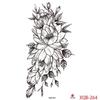 1PCS Waterproof Tattoos Temporary Tattoo Sticker Flowers Rose Body Tattoos for Women Art Arm Hand Tattoos Wolf Tiger Lion Painting Tatoos