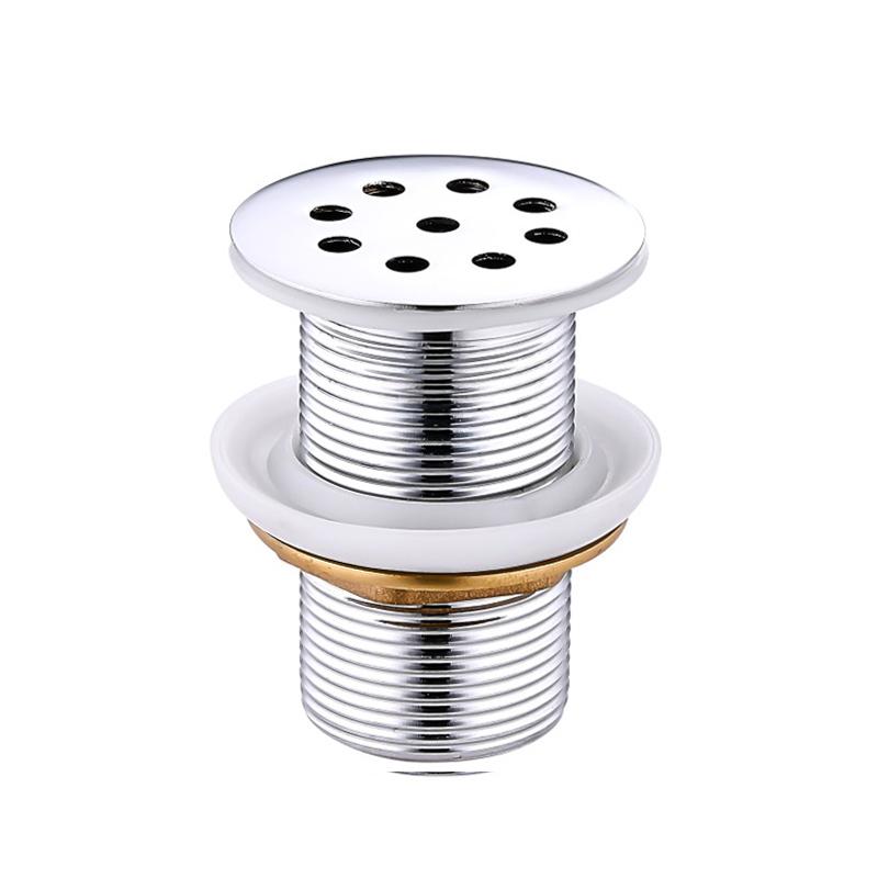 Stainless Steel Pop up Drain SS304 Drain With or Without Overflow Pop up Drainer Bathroom SUS304 Drain