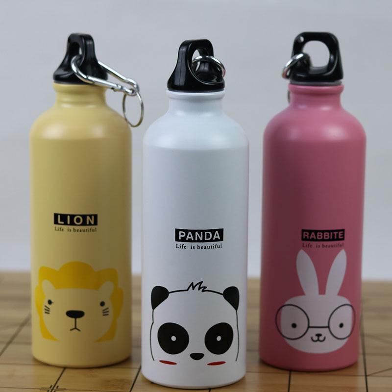 Aluminum Wide Mouth Sports & Camping Water Bottle - Paintable, Outdoor Portable Cycling Cup