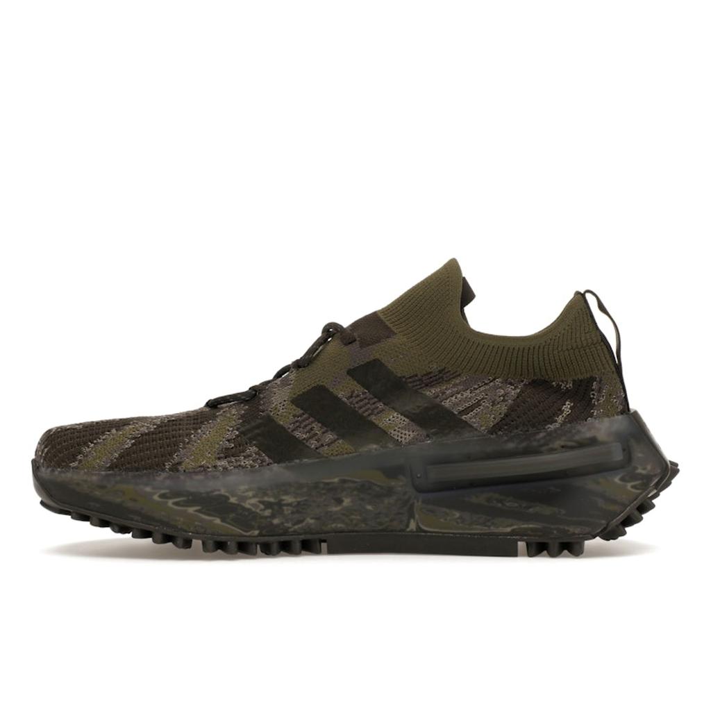 Adidas NMD_S1 Tiger Stripes - Olive Men Sneakers Green Shadow-Olive Silver-Pebble IF5819