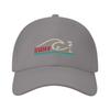Surf California Beach Wave Graphic Baseball Cap Unisex Casual Cotton Adjustable Visor