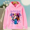 Spring And Autumn Fashion Women's T-shirt Demon Hunter Anime 3D Print Girl Casual Pullover Long Sleeve Sweatshirt Women's Oversized Top Clothing
